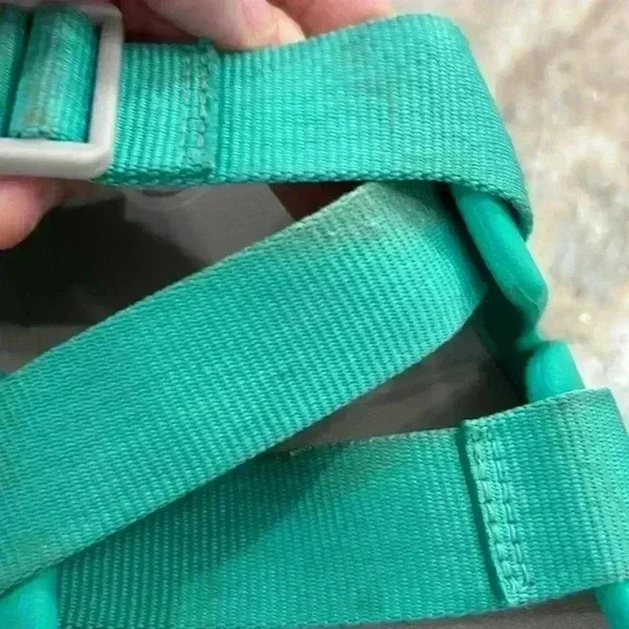 Chaco women’s chillos slide adjustable strap sandals teal & gray size 7 - Picture 9 of 12